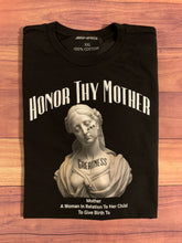 Load image into Gallery viewer, Honor Thy Mother Tee - Black/White